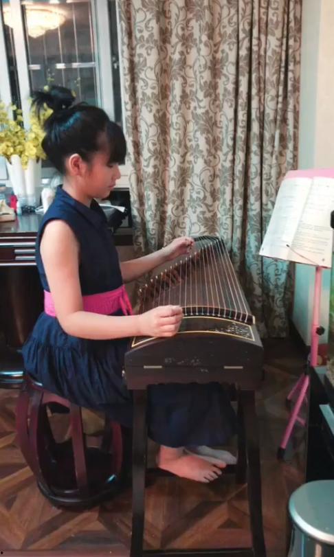 儿童古筝丰收锣鼓视频,古筝丰收锣鼓奏响童年欢乐时光